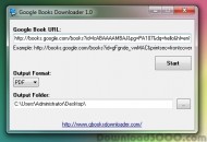 Google Books Downloader screenshot